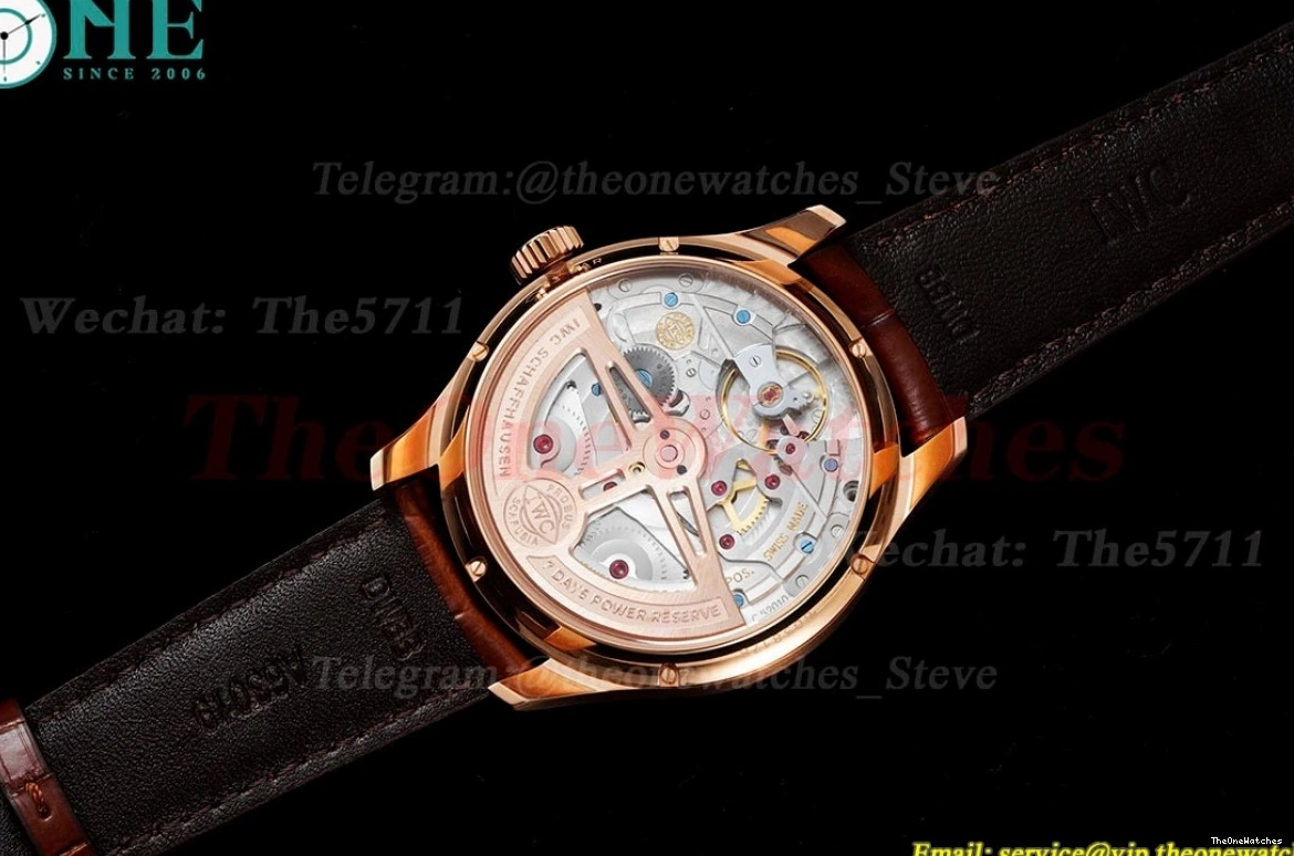 RG Dial Calendar Perpetual LE Portugieser 5033 42mm White APSF A52010 0125